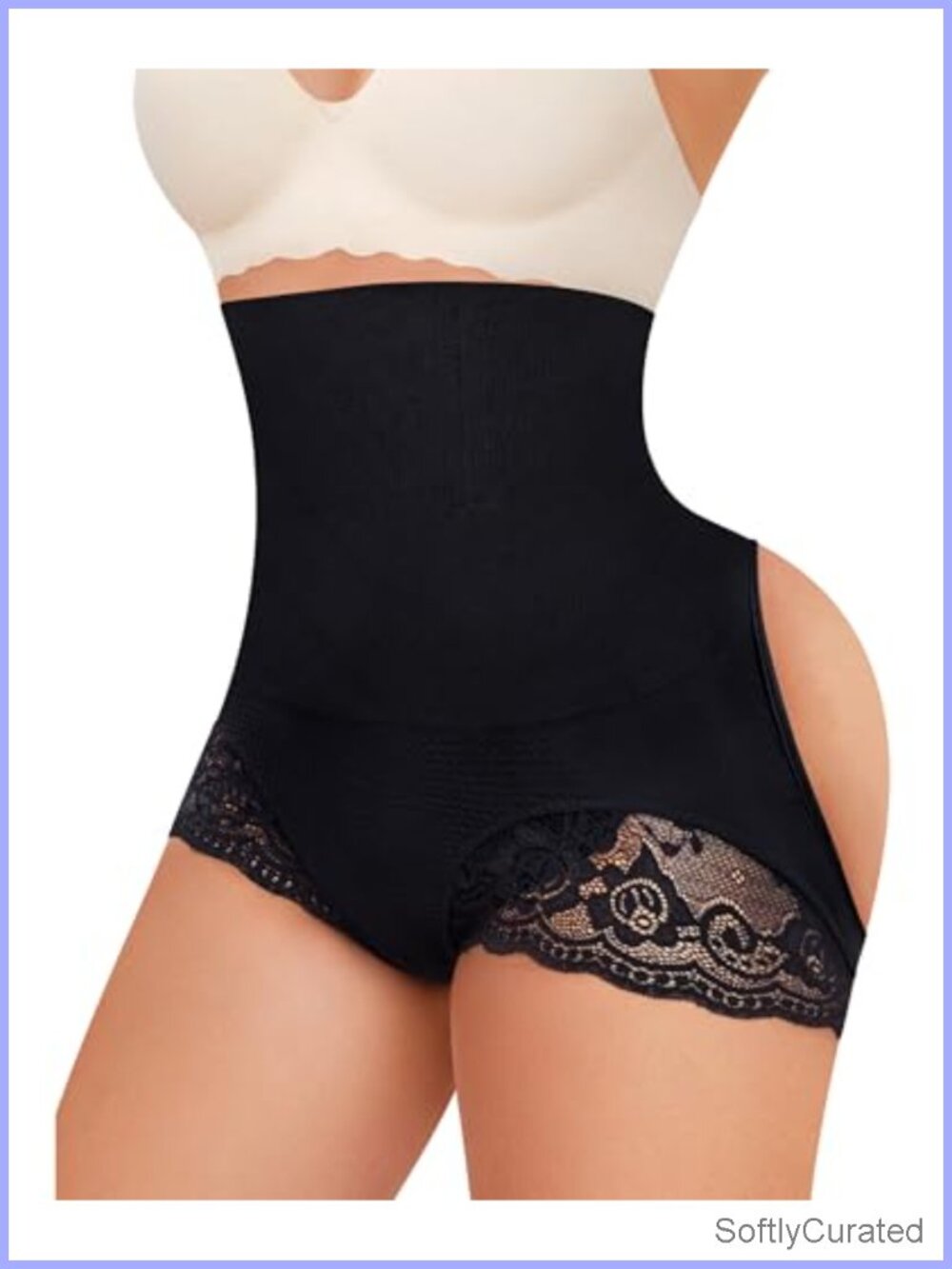 Gotoly Butt Lifter Shaper Panties Tummy Control BoyShort Seamless High Waist